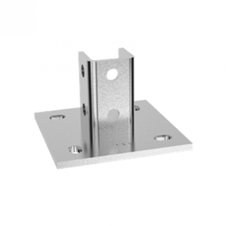 Hydroframe 4x6 hole post base 41x41 strut